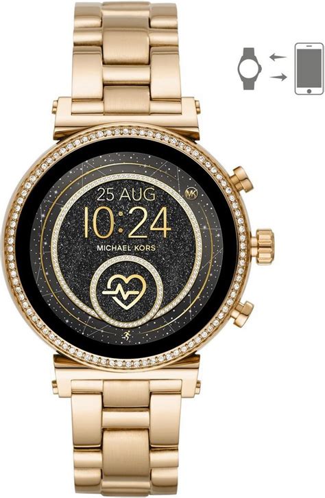 michael kors sofie smartwatch back fell off|michael kors access smartwatch.